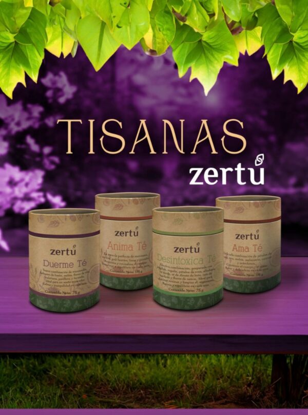Kit de 4 Tisanas